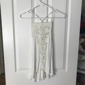 AEO flowy lace tank